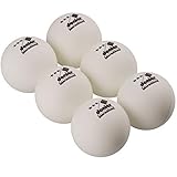 TAMAÑO Y PESO REGLAMENTARIOS: Utilizadas para partidos de ITTF, nuestras pelotas de ping pong de 3 estrellas son de 40 mm. Notarás mejor rendimiento, mejores golpes y rebotes más rápidos.