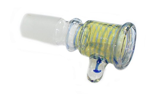 budawi® – Glas Kopf Ø 18,8er Farbwechsend für die Glasbong, Tabakkopf Adapter Chillum, 18,8mm Stecksysteme - 2