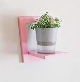 Soportes de flores para interiores y exteriores: el soporte para flores agrega tamaño y diversidad visual para el espacio al aire libre, y convierte su hermoso jardín en un paraíso de plantas naturales lleno de espacio entrecruzado y rico sentido.