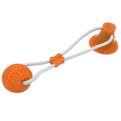 Delisouls-Chien-Jouet--Mcher-Multifonction-Animal-de-Compagnie-Molaire-Chien--Mordiller-Jouet-Sant-Efficace-Dents-Nettoyage-Rsistant-Coupe-Ventouse-Style-Chien-Jouet-Balle-pour-Chien