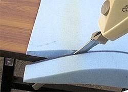 Classic Blue Soft/Medium Upholstery Foam Sheet Replacement Cushion Seating Pad Sofa Bed Seat Campervan Crafts Panel Camper Van Vehicle Padding CARFOAM 6FT X 2FT Sheet 1 INCH Thick