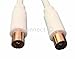 Produktbild Wellco Koax führen 2M weiß mit gold-Anschlüsse und wieder an den Anschluss wieder WELA7318 WELLCO- *** BRITISCHER IMPORT ***