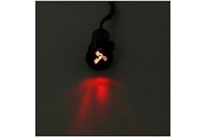 EsportsMJJ 12 8mm LED cruscotto Spia indicatore luminoso con linea e simbolo per la barca auto - #12