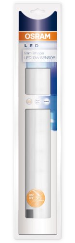 OSRAM LED-Unterbauleuchte / SlimShape / silber / Bewegungssensor / Direktanschluss mit 3m Netzkabel / 13 Watt / warmweiß-3000K - 5