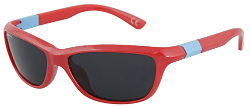 pitchouns spi08105 Sunglasses – Baby Boy, Baby Boy, SPI08105, Rouge (Rouge/Gris)