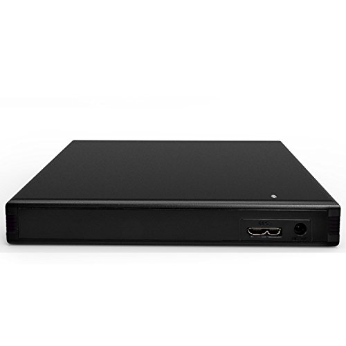Firstcom USB 3.0 Gehäuse/Case für Slim 12,7 mm SATA Blu-Ray/DVD/CD Laufwerke (schwarz) - 4