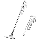 2 en 1 Aspirateur, Tenu dans La Main + Putter, Ultra Léger Bâton D'aspiration 18500Pa Filaire Polyvalent Aspirateur Polyvalent sans Sac pour Cheveux d'animal Familier De Voiture De Tapis De Plancher