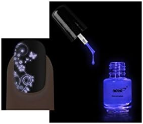 NDEDUV Ultra Violet Blacklight Nail Art Stamping Nail Polish – 5ml – Ref8960