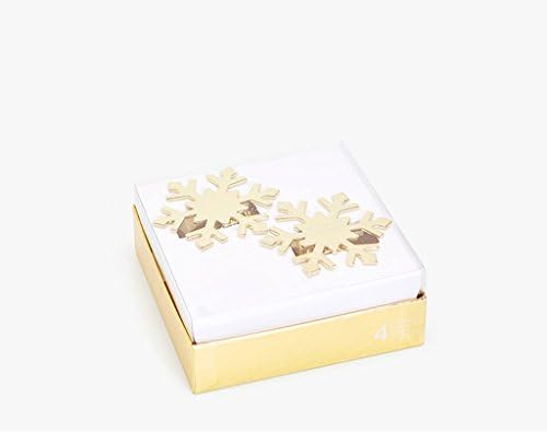 Napkin MXJ61 Snowflake Ring Buckle 4 Pcs/Set