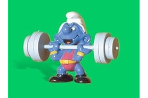 SCHLEICH Pitufo Halterofilia