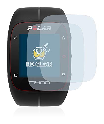 Polar M400   M430 Protector Pantalla  2 Pack  Pelicula Protectora