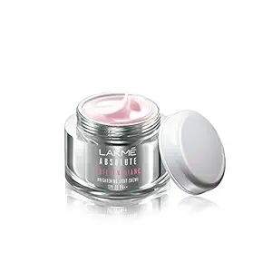 Lakme Absolute Perfect Radiance Brightening Light Day Cream 50 g, SPF 20 PA++, Daily Illuminating Face Moisturizer for Glowing Skin - Ultra Lighweight
