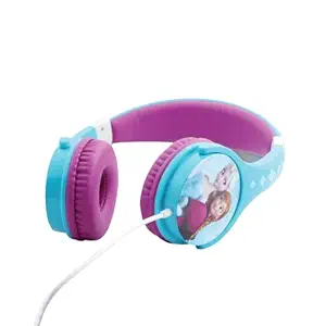 Reconnect Marvel Disney Sound Suit Kids Edition Series 100 Wired Headphone Specially Crafted for Children, 40mm Speaker Driver, Soft Sound qulaity, Sensitivity Limited Upto 85db (Frozen)