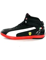 Puma - Zapatillas de material sintético para hombre negro negro