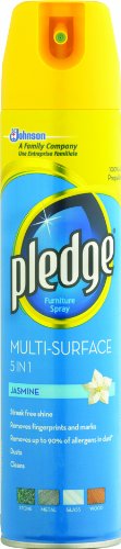 Pledge Aerosol 5-in-1 Multisurface Jasmine 250 ml (Pack of 6)
