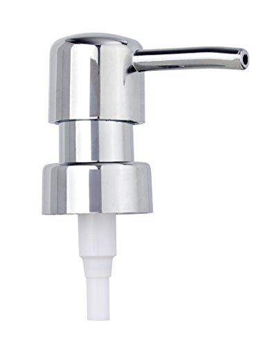 Wenko 20860100 Ersatzpumpkopf Chrom Rund, Kunststoff – ABS, 6.7 x 18 x 3.4 cm, Chrom - 2
