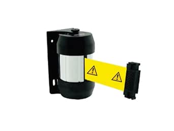 Absperrband Zur Wandmontage 2m - Einziehbares Warteschlangenband Rot