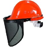 Essafe Vidalı Baret + Tel &Ouml;rg&uuml; Viz&ouml;r