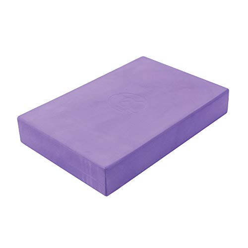 Yoga-Mad Yoga Bloque, Unisex Adult, Morado, 305mm x 205mm x 50mm