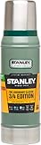 thermoskanne mit becher 1l Stanley 0.7L Vacuum Bottle Stanley Vakuum-Isolierflasche 0.7 L, hammertone green