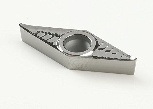 10 Stück HM Wendeschneidplatten, Wendeplatten für Kunststoff, Alu, Aluplatten VCGT 110304-ALU-UK410 35°