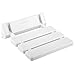 Produktbild LIUYU Wandstuhl Badezimmer Klappstuhl Bad Hocker Bad Wandbank Wandbank Klappstuhl Klappbank Weiß Größe 328 * 320Mm,Weiß