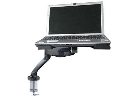 Laptop Tisch-Halterung mit Adapterplatte für Notebook Netbook Tablet PC Keyboard Spielkonsole Mediaplayer Modell: LT12-IP3B - 4