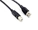 Produktbild USB-Druckerkabel 1,5 Meter (5ft) - LoongGate Hallo-Geschwindigkeit USB-2.0-Drucker-Kabel für HP Brother Epson XP-440 Epson WorkForce Pro WF-3720 WF-2760 Canon Pixma MX922 MX492 MG3620 MG2520 MG2920 HP LaserJet Pro P1102w M12w
