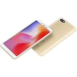 Xiaomi Redmi 6A - Smartphone de 5.45" (Helio A22, RAM de 2 GB, Memoria de 32 GB, cámara de 13 MP, Android 8.1) Color Dorado