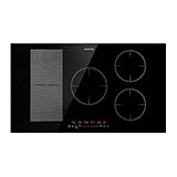 POTENCIA: Cinco placas para cocinar se encargan de que cocines con las mejores prestaciones con una potencia máxima de 7000 W, repartida en tres placas de 2000 W y otras dos de 1500 W para cocinar grandes cantidades de comida cuando lo necesites.