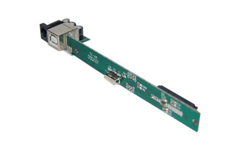 Firstcom Einschub Gehäuse für Slimline 12,7mm Trayload Schubladen Blu-Ray/DVD/CD Laufwerke USB 2.0 Schwarz (Slimline IDE) - 4
