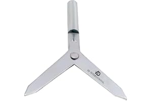 AD INTERNATIONAL Herramienta de búsqueda central de piezas de trabajo redondas con vástago de 3/8 pulgadas para máquina de fresado