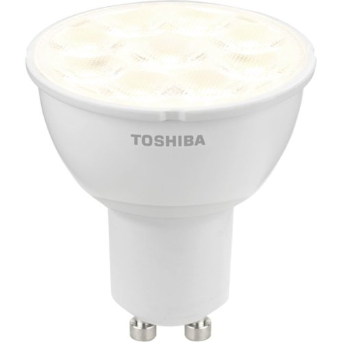 Preisvergleich Produktbild Toshiba LED-Lampe 4W ersetzt 35W Gu10 36 in Reflektorlampenform, 51 mm, warmweiß (827) LDRC0427WU1EUC
