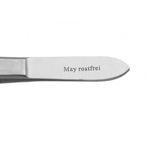 Kochpinzette – Küchenpinzette – Wendepinzette klein – Länge: 13 cm – gerade – gerieft - 3