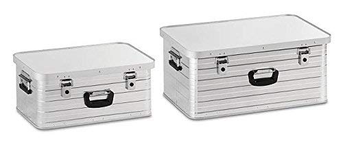 Heco Enders Toronto Storage Box Set 2 (47 l, 80 l), Silver