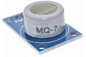 Prakti MQ-7 Gas Sensor Module Carbon Monoxide (CO) Detection Sensor Compatible with Arduino, ESP32, Raspberry Pi, NodeMCU, and MQTT IoT Projects