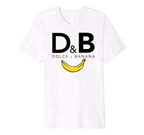 Dolce & Banana Funny Fashion Bananas Gift T-Shirt For Vegan