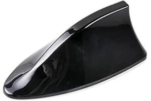 JIAHEY Antenne de Requin,pour Volkswagen Polo Golf 4 5 6 7 mk4 Passat b5 b6 b7 Touran Bora Accessoires Auto Radio Shark Fin antenan Car-Styling, Noir