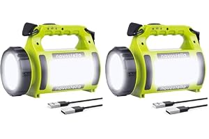NOVOSTELLA Rechargeable LED Torch, Multi-Functional Camping Light, Waterproof Outdoor Spotlight Searchlight,…