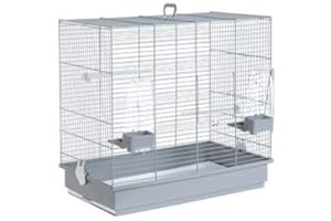 VOLTREGA Jaula 612 Pájaros Gris