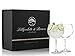 Produktbild Premium Gin Gläser von Lillywhite & Brown - Großes Cocktail, Wein oder G&T Ballon-Glas - Set von 2 – 680ml