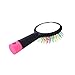 Anself Rainbow Volume S Brush Hair Curl Magic Accessory Perm Wave Straight Beauty Comb Hair Comb with Mirror