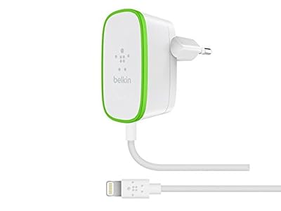 Belkin BOOST?UP Home Charger - Adaptateur secteur - 12 Watt - 2.4 A (Lightning) - blanc - pour Apple iPad/iPhone/iPod (Lightning)