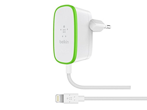 Belkin BoostUp Netzladegrät mit Lightning Kabel (1,8m, 12W, 2,4A, geeignet für iPhone und iPad) - weiß
