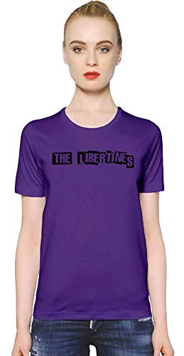 The Libertines El Logotipo de Libertines Logo Women T-Shirt Girl Ladies Stylish Fashion Fit Custom Apparel by Medium