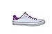 Produktbild Converse Damen Woman Gr. 40 (US7) Chuck Taylor CT All Star weiß *** Cruz Ox White/Purple Cactus Flower/Safety Yellow *** 541942C Canvas