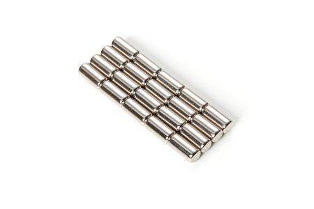 Magnet M4 - 20 Stück Mini Design-Power-Magnete 4x8 mm, ultrastark