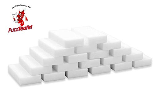PutzTeufel - Goma de borrar (120 x 70 x 30 mm), 40tlg.