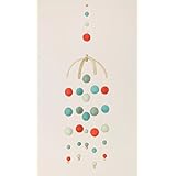 Mobile bunte Filzkugeln Merinowolle