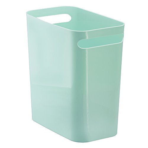 InterDesign 93190EU Una Papierkorb, 30,5 cm, mint